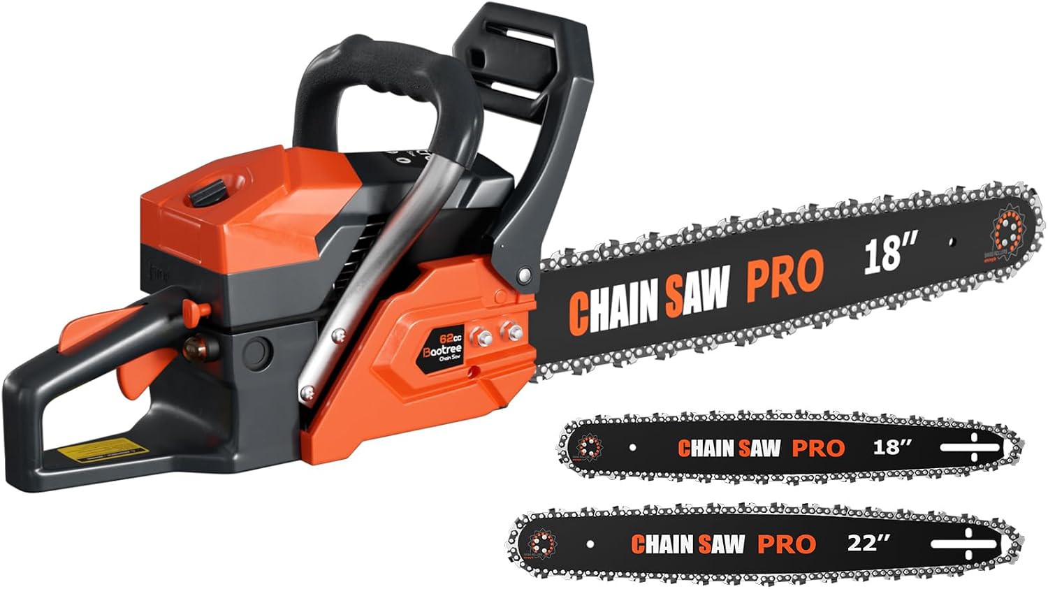 Baotree 62cc gas chainsaw
